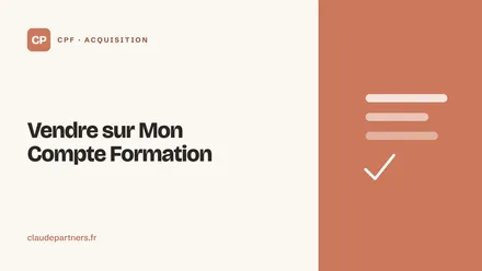 Un organisme de formation gère ses sessions sur la plateforme Mon Compte Formation depuis un ordinateur portable